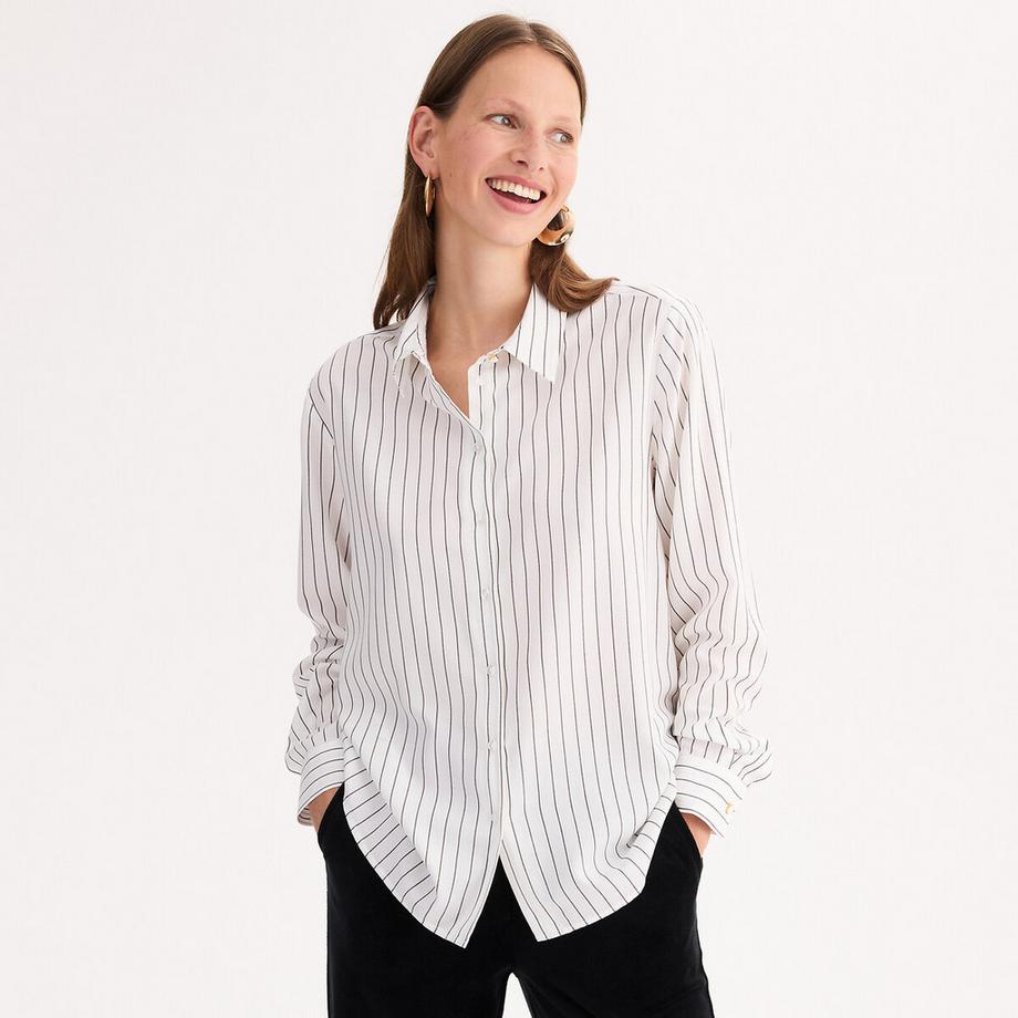 La Redoute Collections Camicetta a maniche lunghe a righe  