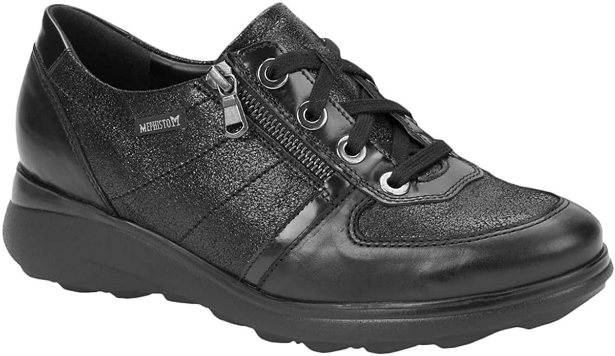 Image of Jill - Leder Sneaker Damen Schwarz 37.5