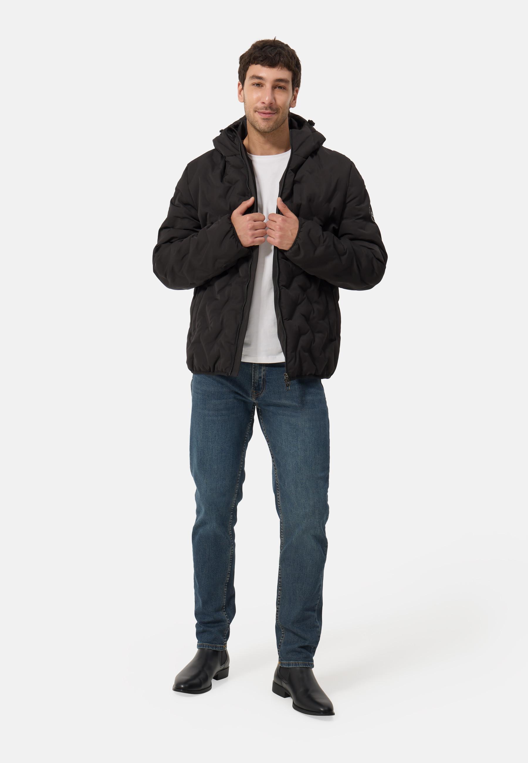 CASH-MERE.CH  Veste padded pour hommes avec capuche 