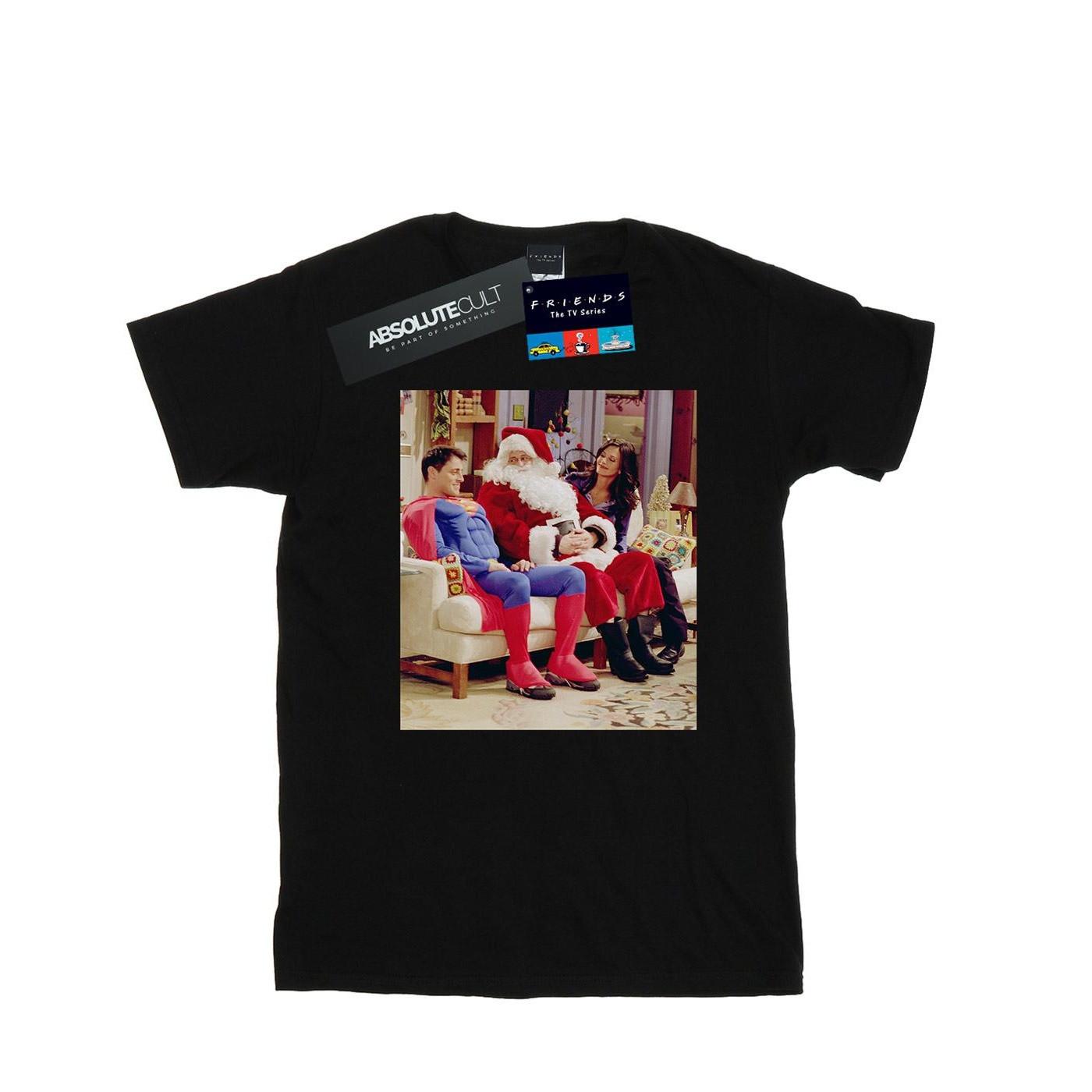 Image of Couch Santa Tshirt Damen Schwarz L
