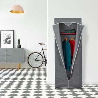 Northix Armoire en tissu avec tringle à vêtements  