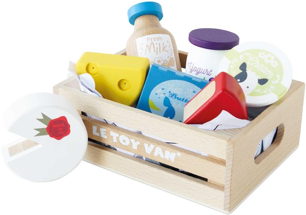 Image of Ltv Cheese & Dairy Crate Unisex Multicolor