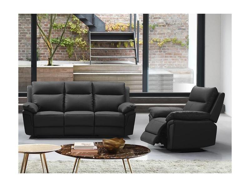 Image of Relaxgarnitur 3+1 Büffelleder PAKITA Relaxgarnitur 3+1 Büffelleder PAKITA