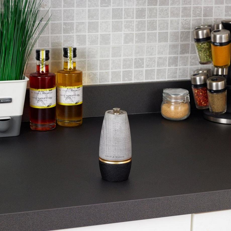 Cole&Mason Salzmühle Bridgwater GusseisenHolz  