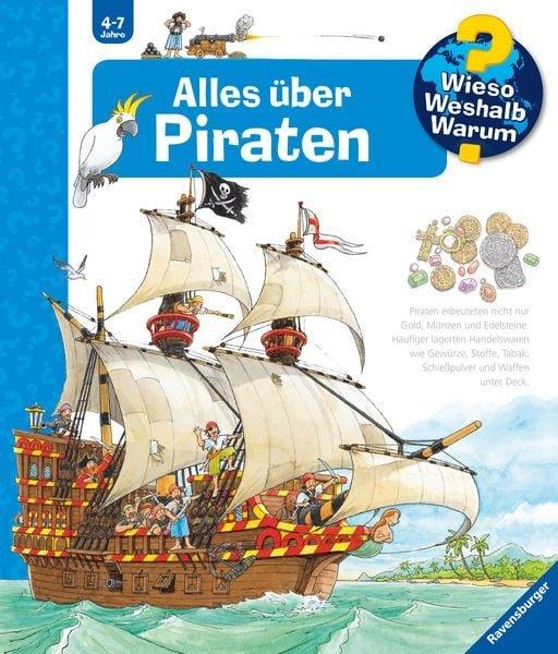 Wieso? Weshalb? Warum? Alles über Piraten (Nr.40) Erne, Andrea; Nieländer, Peter (Illustrationen) Copertina rigida 