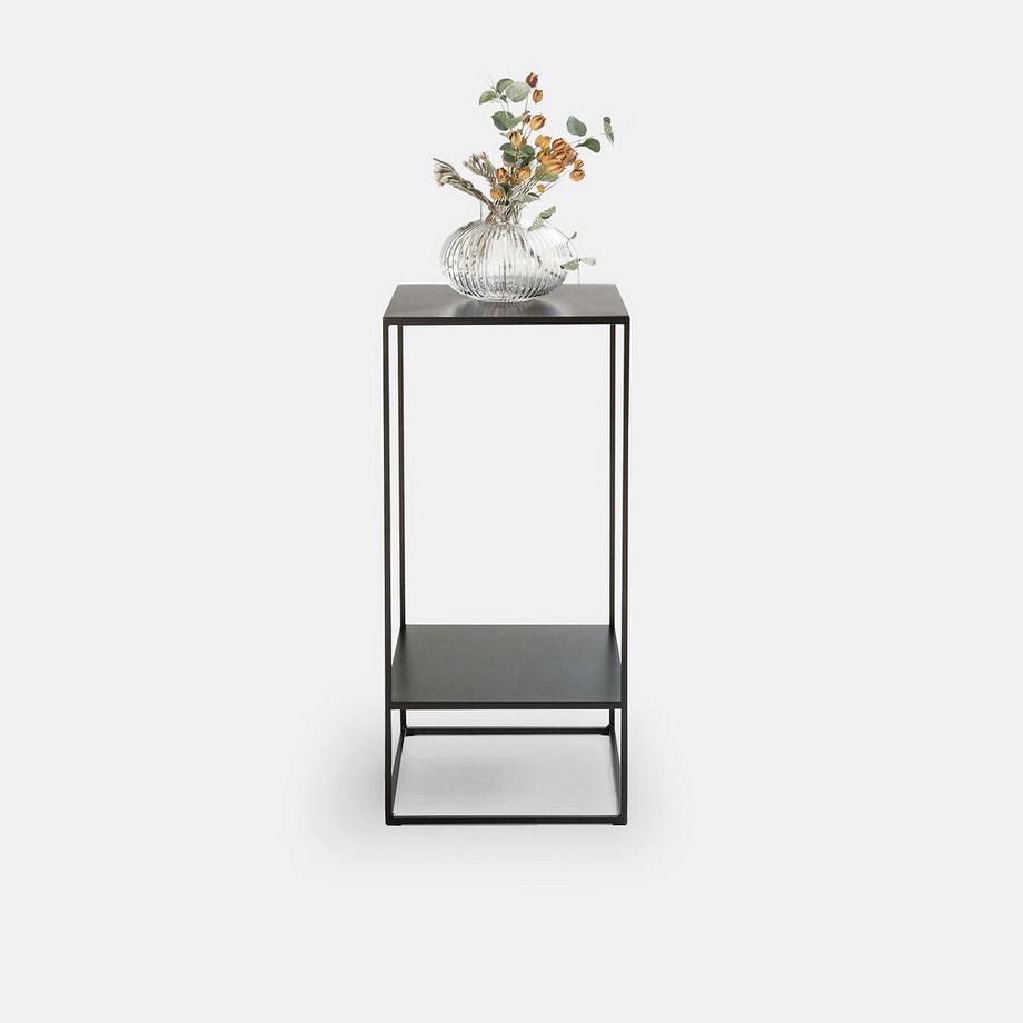 La Redoute Intérieurs Sellette métal acier double plateau  