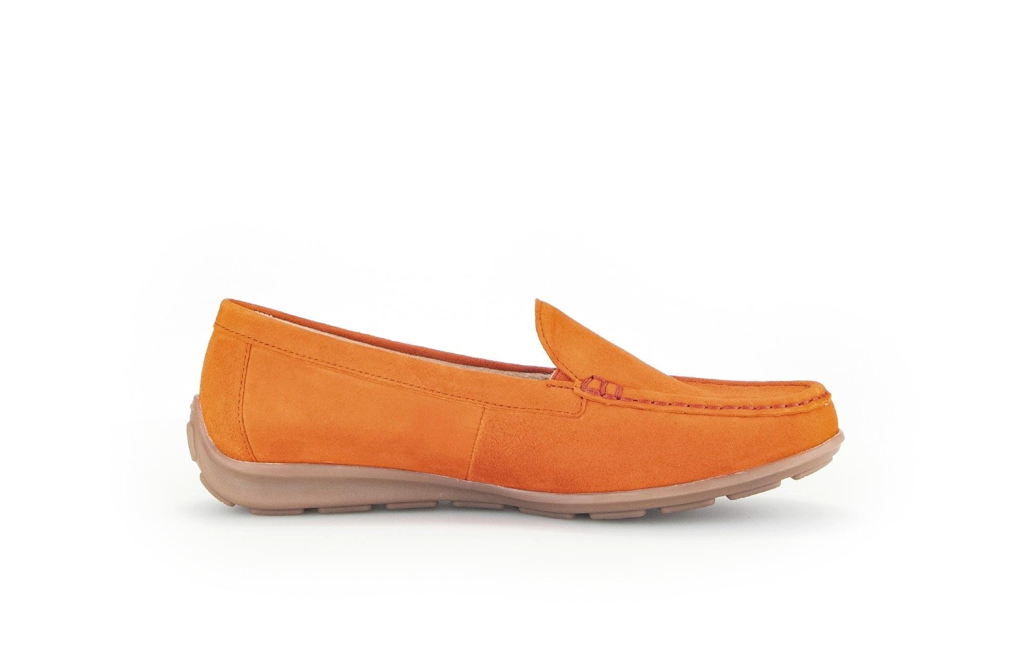 Image of Wildleder Loafer Damen Orange 40