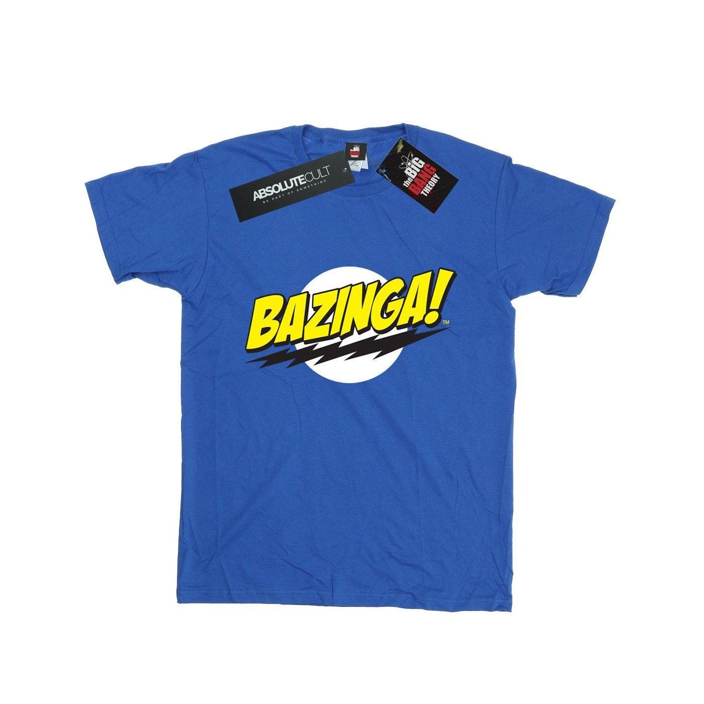 Image of Bazinga Tshirt Damen Königsblau 3XL