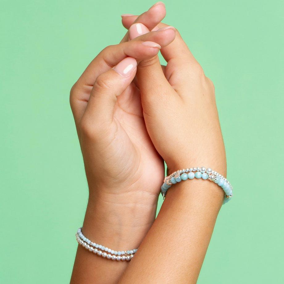 Balibay  Gina  Armband mit Larimar Edelsteinen 