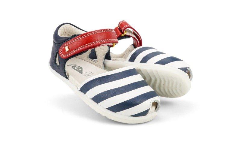 Image of Baby Sandale Twist Navy Unisex Multicolor 22