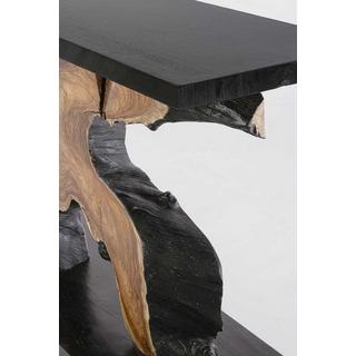 mutoni Console Marwood nature noir 150x40x80  