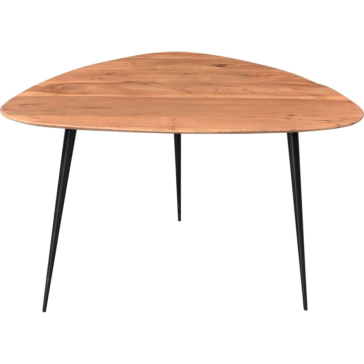 Image of Beistelltisch Akazie 86x80 (1 Stück) Beistelltisch Akazie 86x80 (1 Stück)