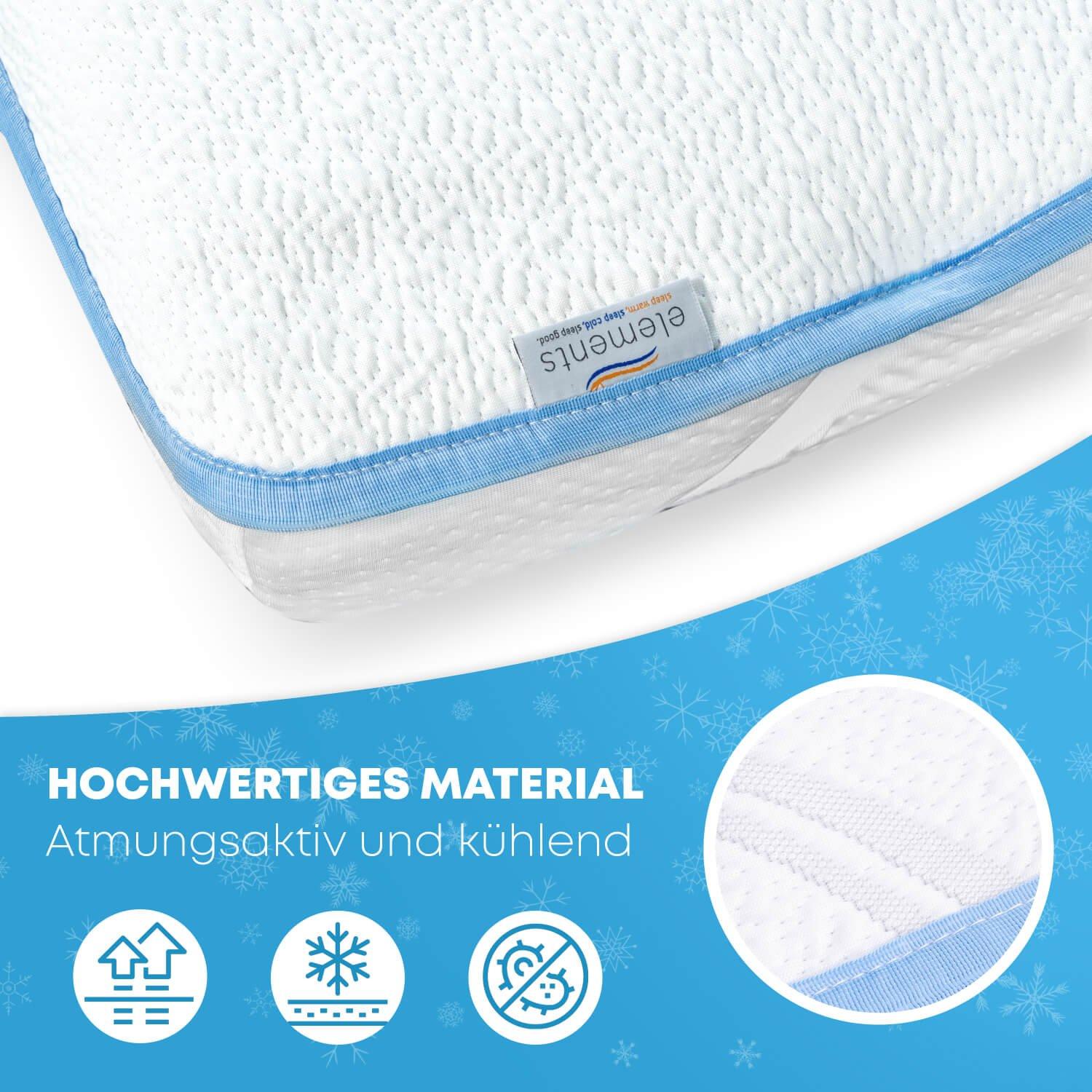 Mara Vital Surmatelas rafraîchissant Elements Cool Protège-matelas - Protège-matelas rafraîchissant  