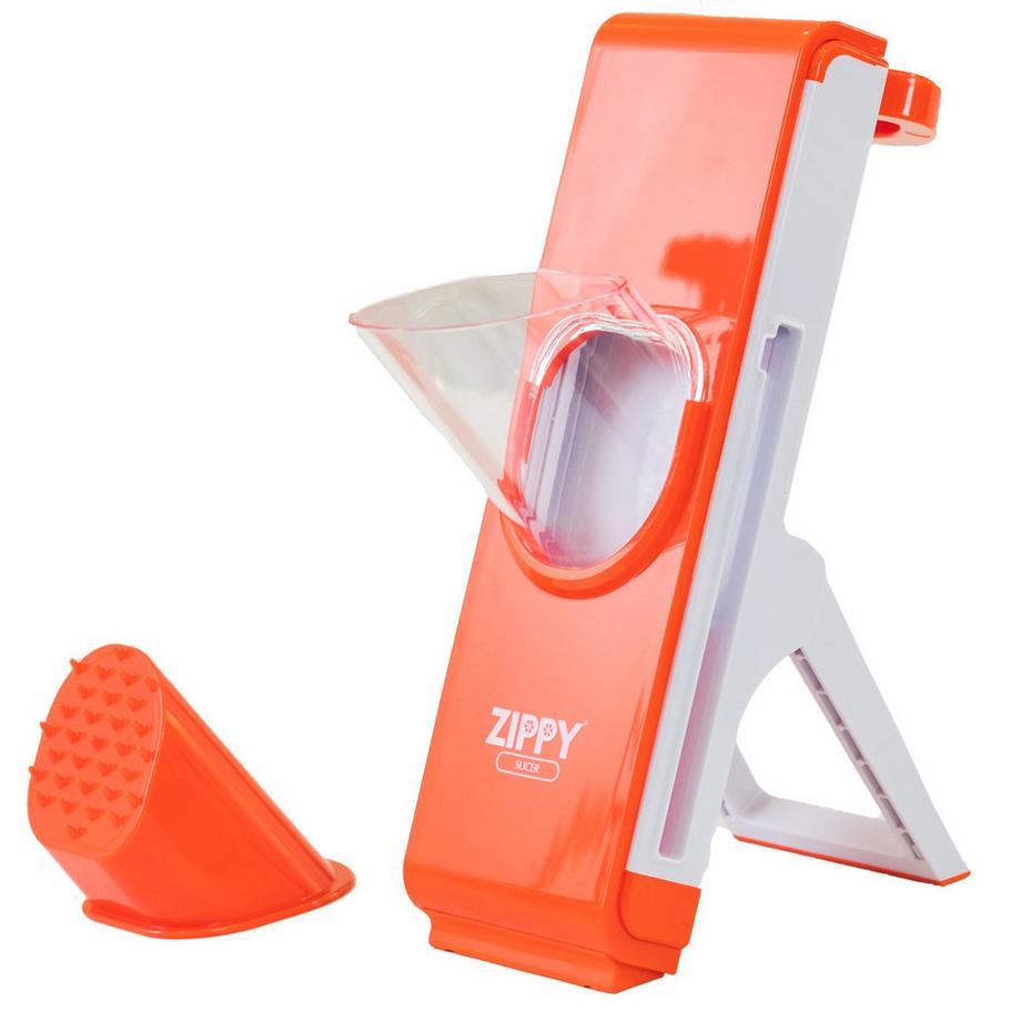 Orange Donkey Zippy Slicer - Mandoline trancheuse de sécurité - Rouge  