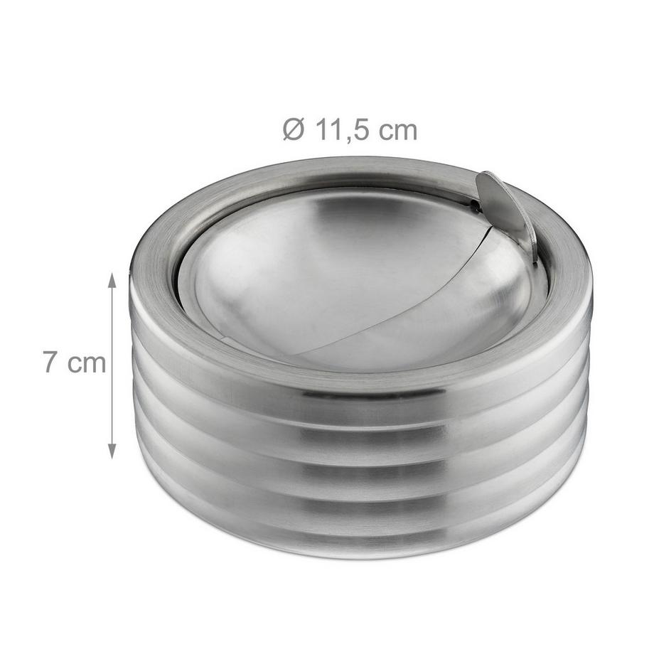 Northix Set di 3 posacenere a vento  