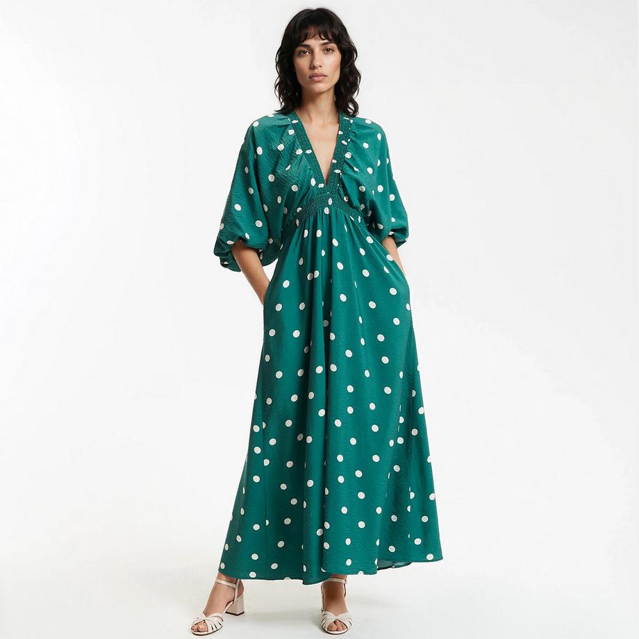 La Redoute Collections Abito Lungo a Pois  