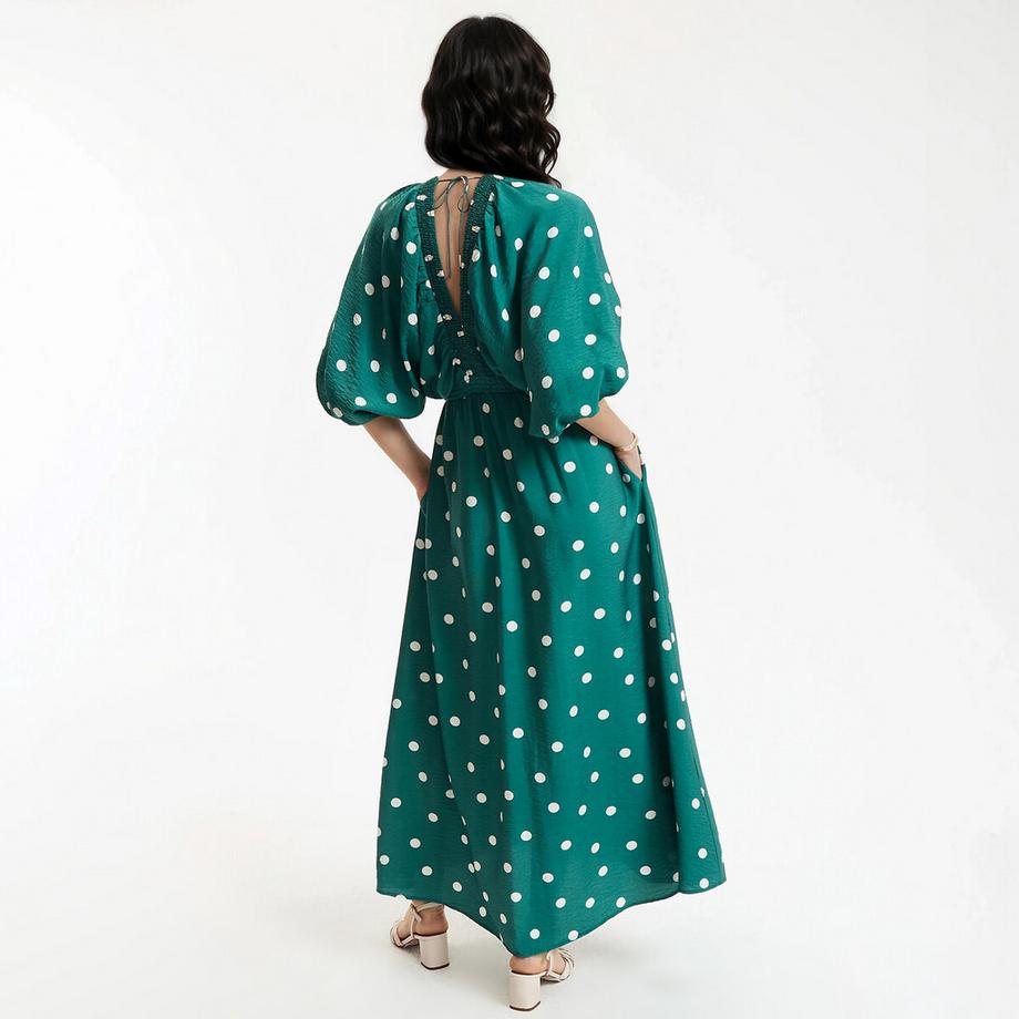 La Redoute Collections Abito Lungo a Pois  