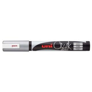 uni-ball UNI-BALL Chalk Marker 1.8-2.5mm PWE5M SILVER silber, Rundspitze  