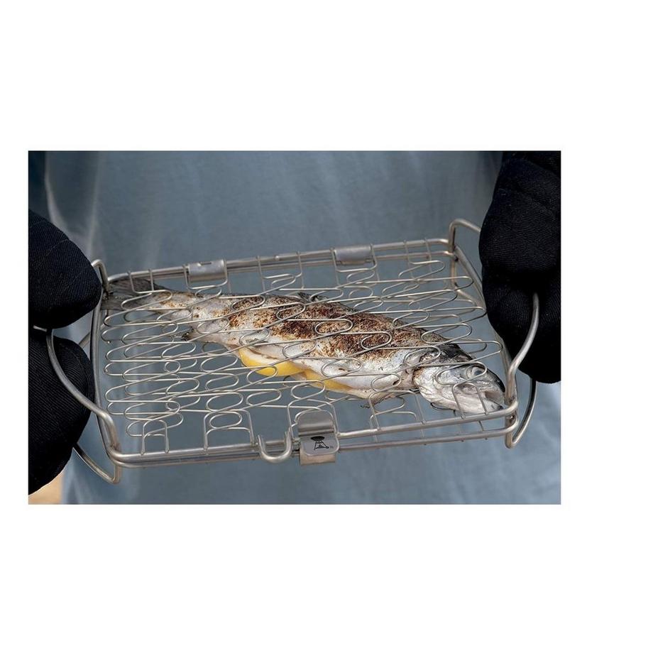 WEBER  Fisch- und Gemüsehalter klein 