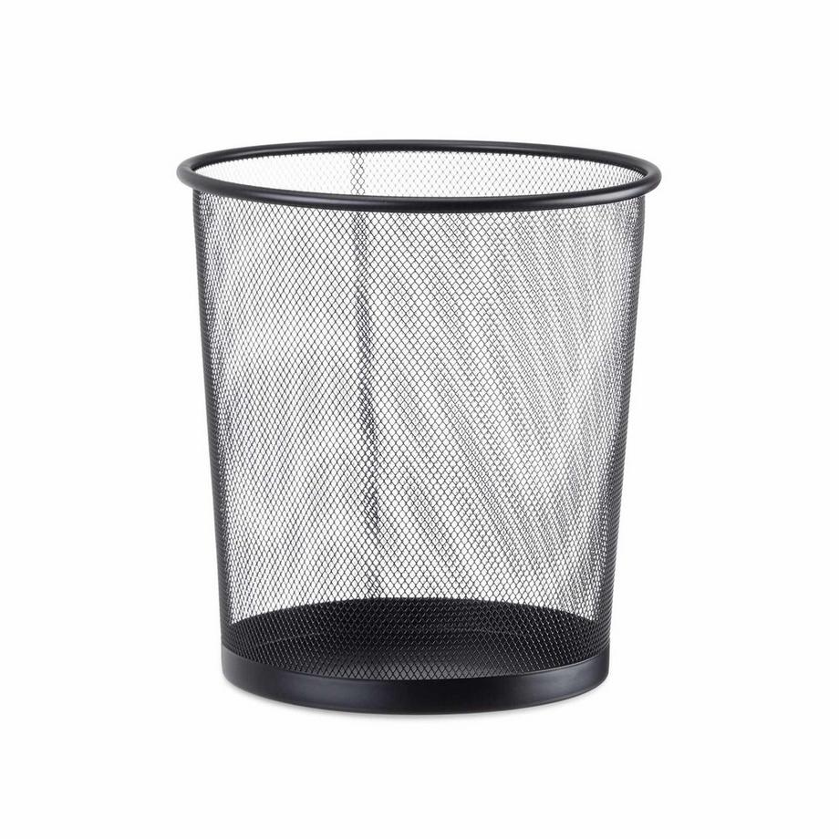 B2X Corbeille à papier ronde en métal  