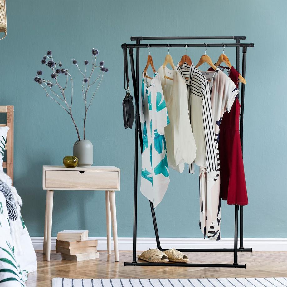 B2X Appendiabiti retrattile in metallo  