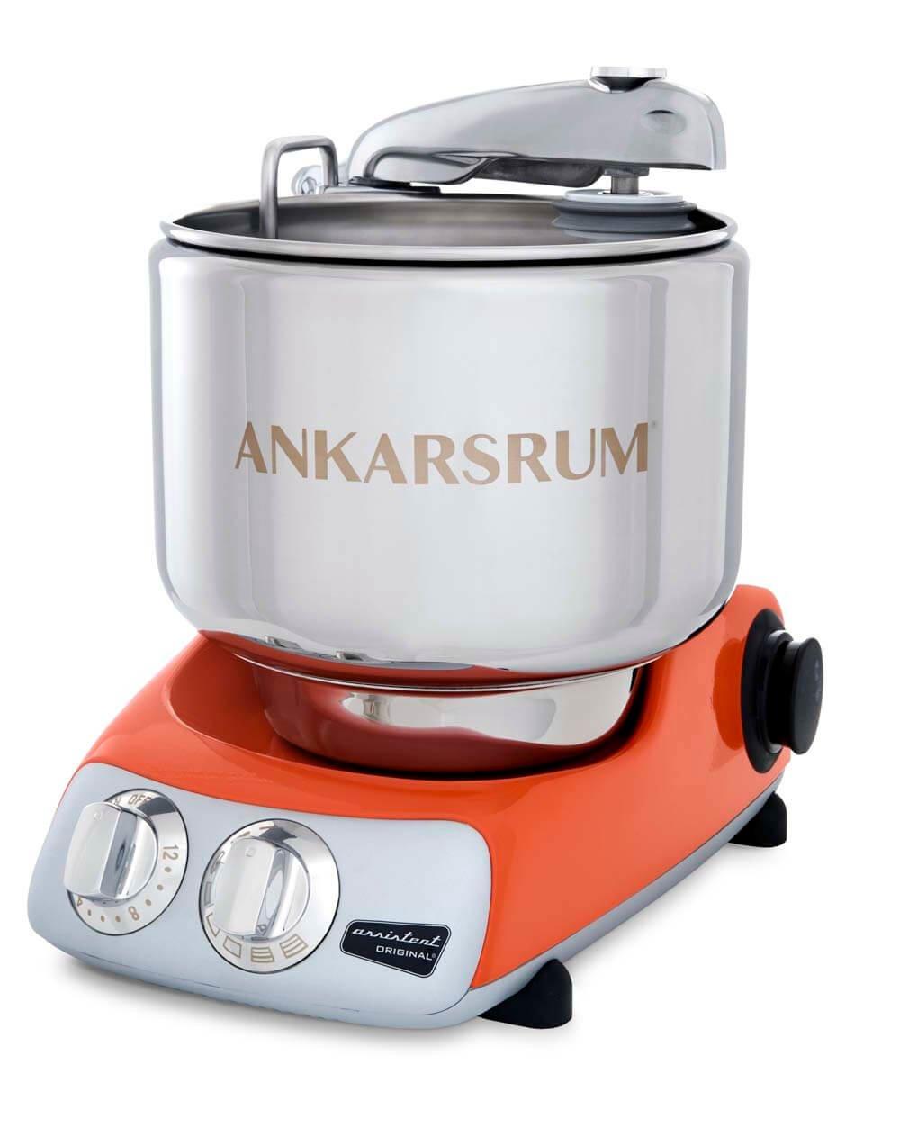 Ankarsrum  Ankarsrum AKM6230 Küchenmaschine 7 l Orange, Edelstahl 