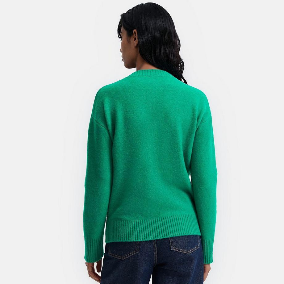 La Redoute Collections  Pull col V en maille mousseuse 