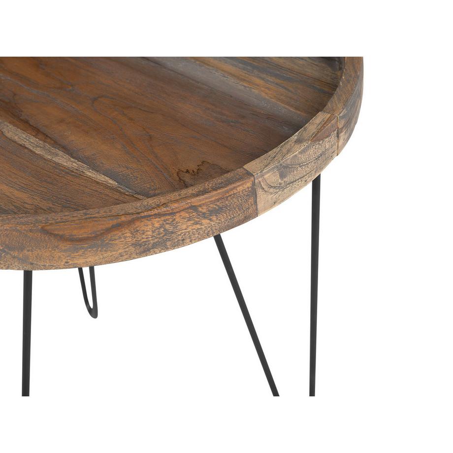 Beliani Tavolino en Legno di Java Industriale BONDISS  