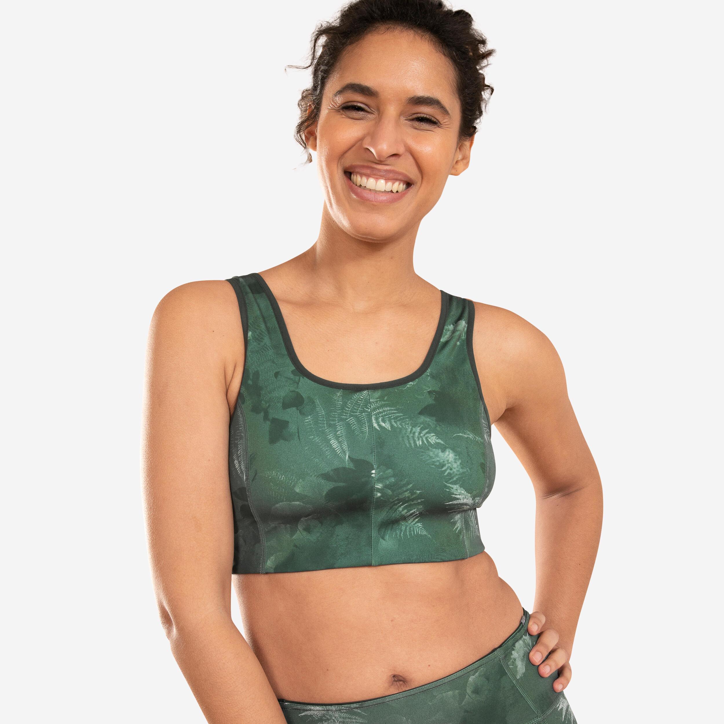 Image of Yogabustier Wendbar Damen Ocker L