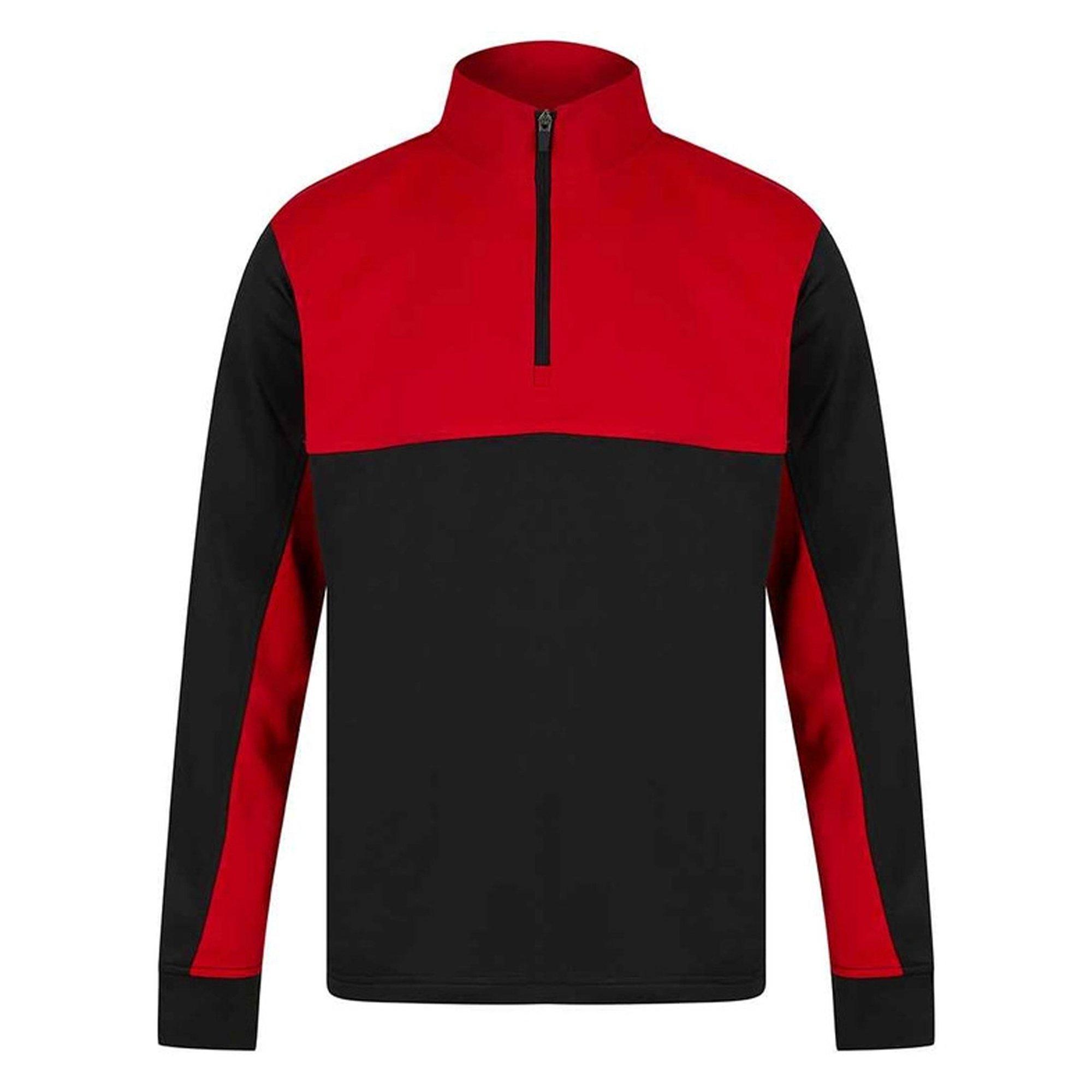 Image of Fleeceoberteil Mit Kurzem Reißverschluss Mädchen Schwarz 146/152