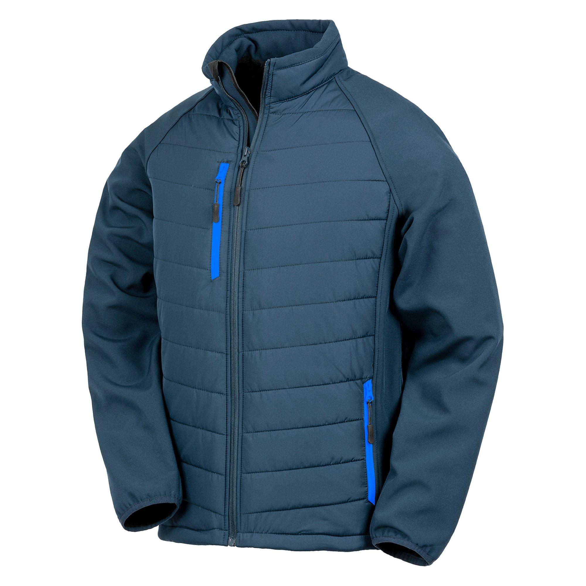 Image of Compass Softshelljacke Damen Blau 3XL