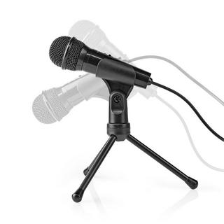 Nedis  Microphone | Utilisé pour: ordinateur / bureau / smartphone / tablette | Fermé | 1x 3,5 mm 