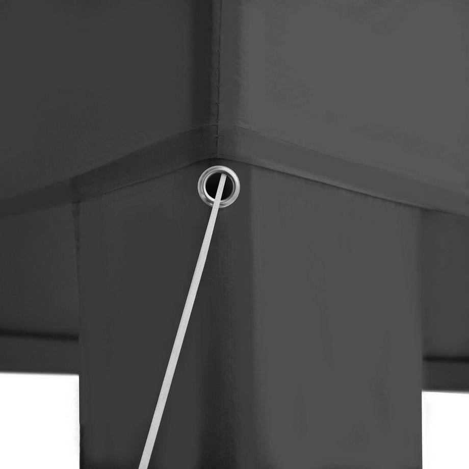 Tectake Gazebo Miramas 9 x 3 m, con sistema a innesto  