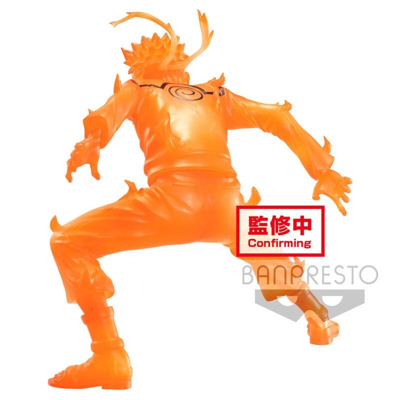 Banpresto  Naruto Shippuden Vibration Stars Naruto Uzumaki figura 15 cm 