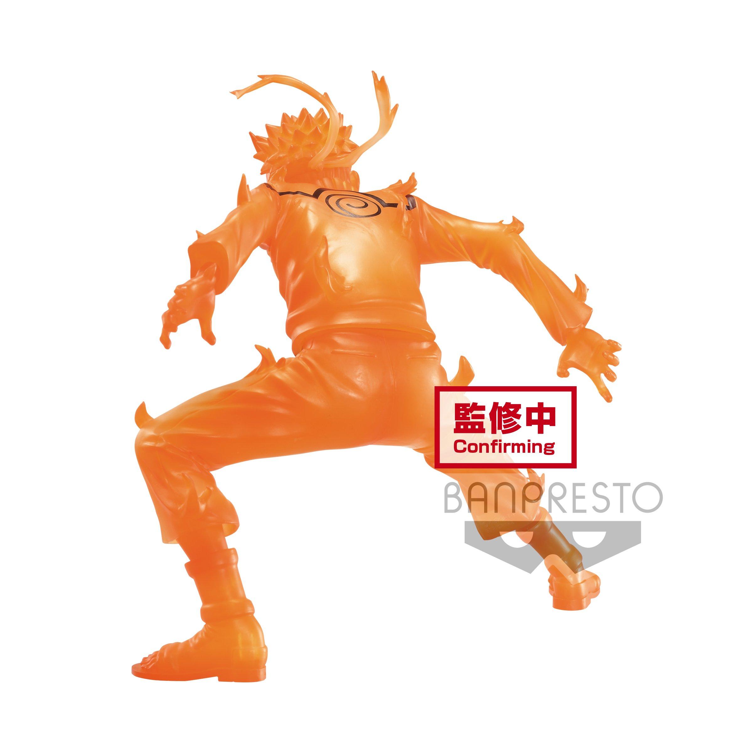 Banpresto  Naruto Shippuden Vibration Stars Naruto Uzumaki figura 15 cm 