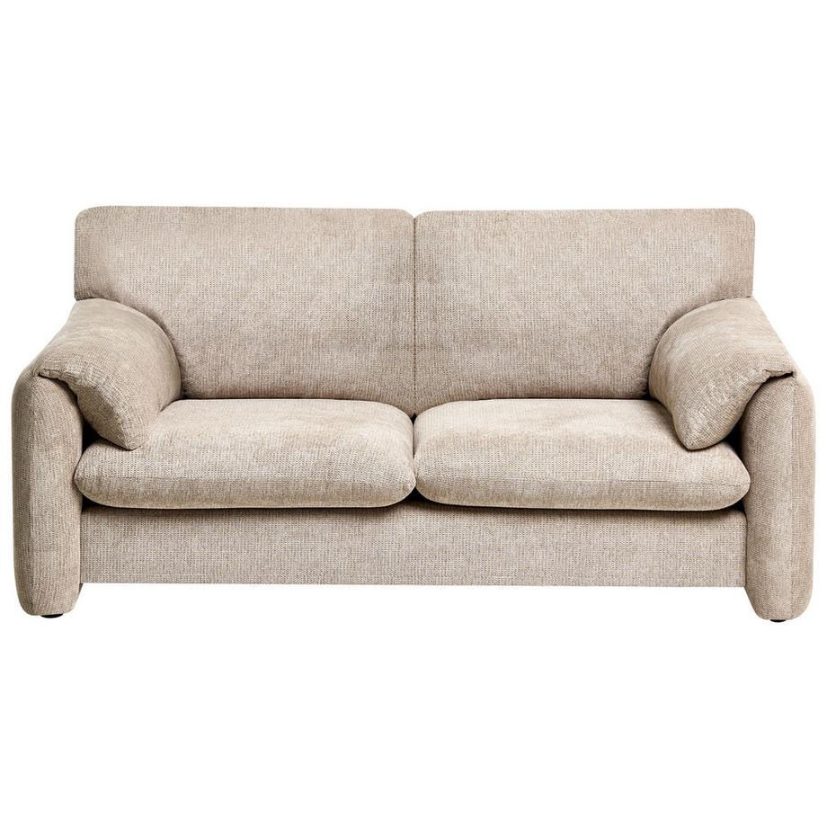 2 Sitzer Sofa aus Stoff Skandinavisch GETA