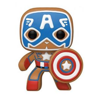 Funko  Funko POP ! Marvel Xmas 2021 : Captain America (933) (fx1) 