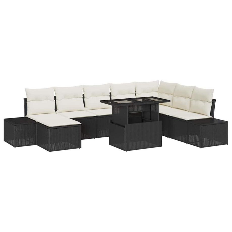VidaXL Garten-sofa poly-rattan  