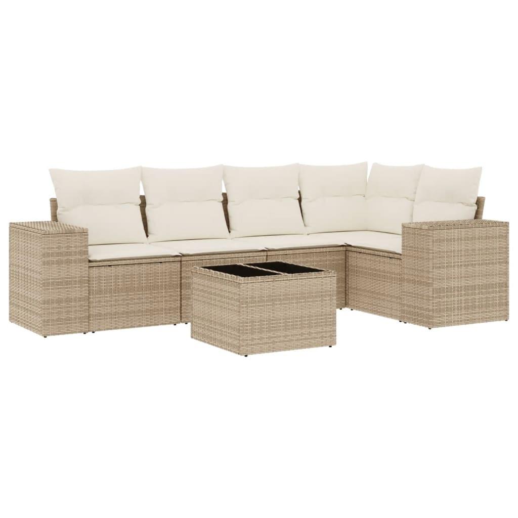 VidaXL Garten sofagarnitur poly-rattan  