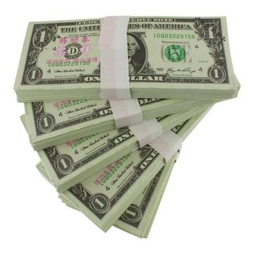 Denaro falso - 1 dollaro USA (100 banconote)