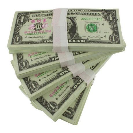 Gameloot  Faux argent - 1 dollars américains (100 billets) 