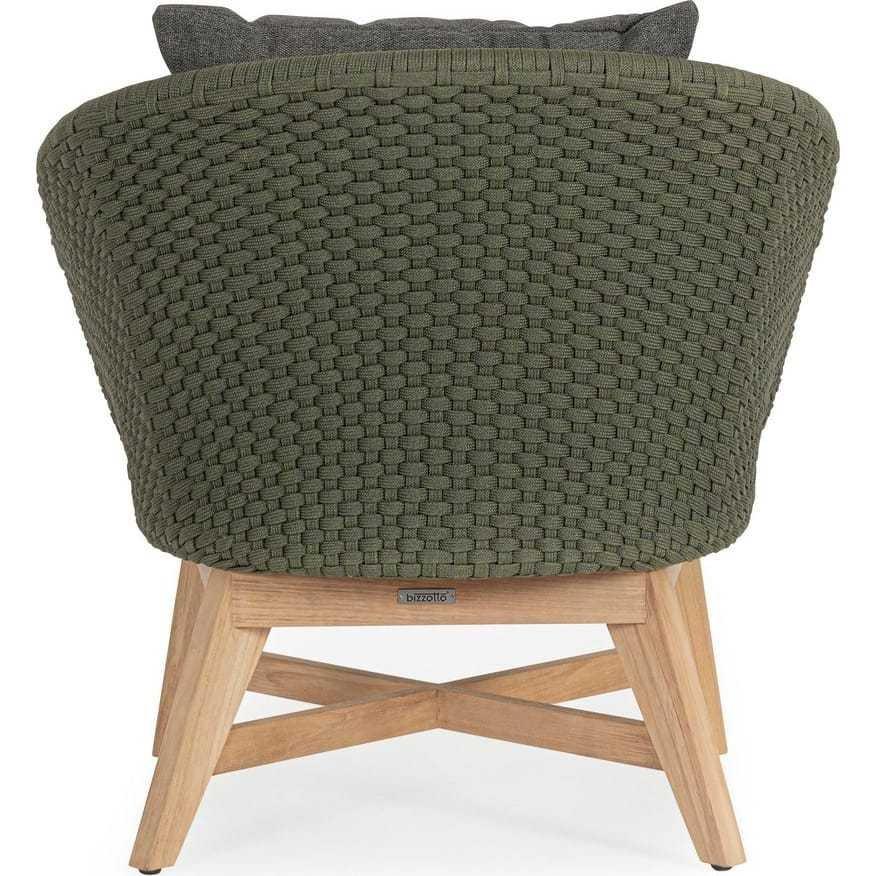 mutoni Fauteuil de jardin vert Coachella  