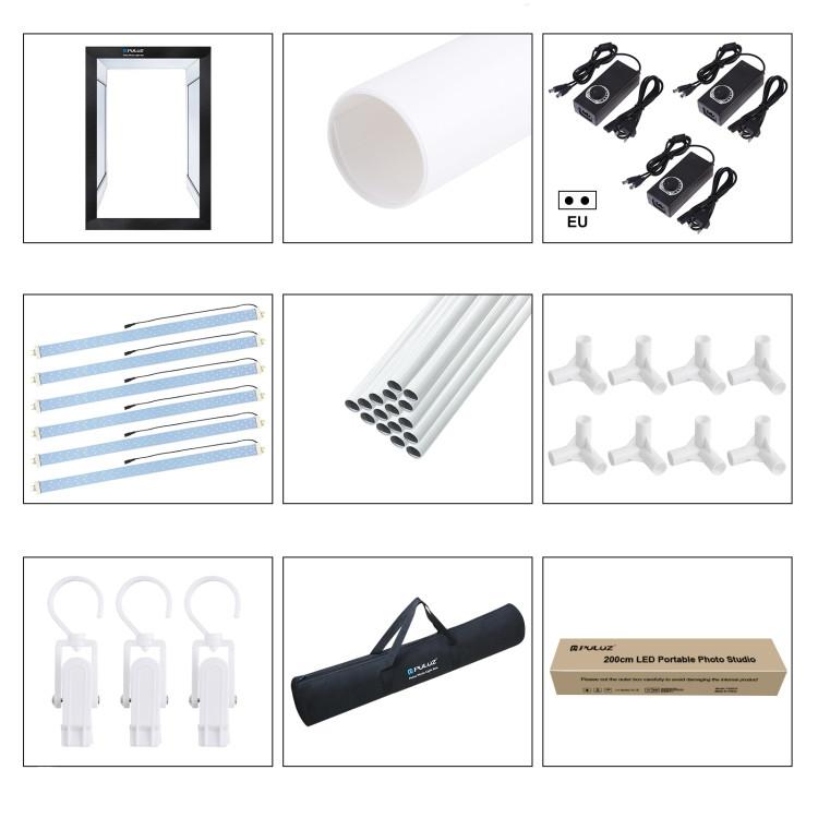 Puluz  Fotostudio Box mit integrierter LED Beleuchtung 