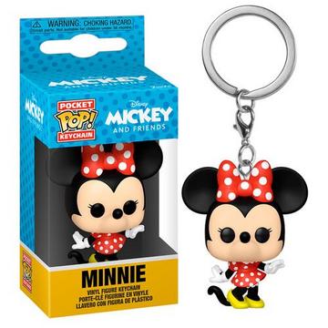 Portachiavi Funko POP! Disney Mickey and Friends : Minnie