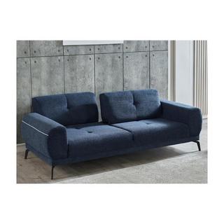 PASCAL MORABITO Sofa 3-Sitzer - Strukturstoff - Dunkelblau - LETINI von PASCAL MORABITO  