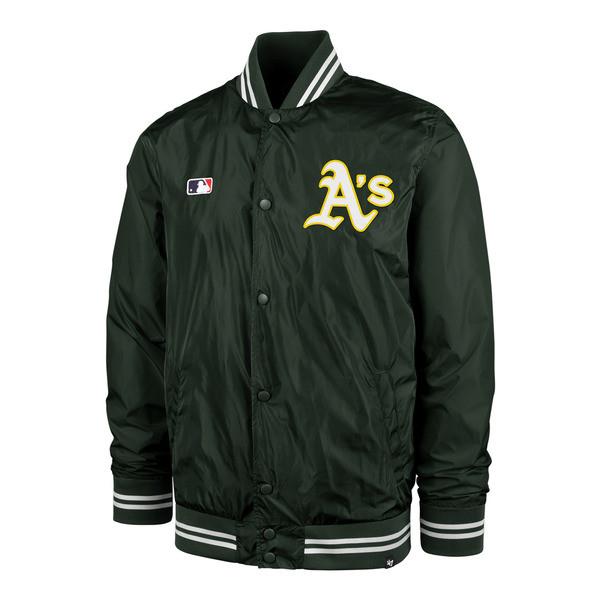 47 Brand  giacca lb oakland athletics 