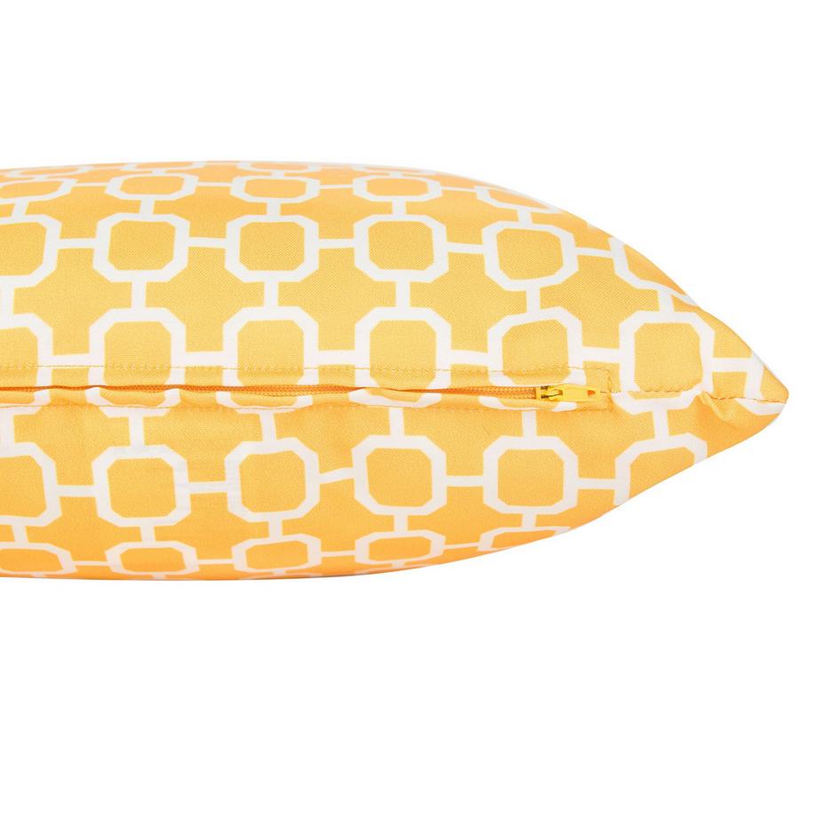 Beliani Lot de 2 coussins d'extérieur en Polyester Moderne ASTAKOS  