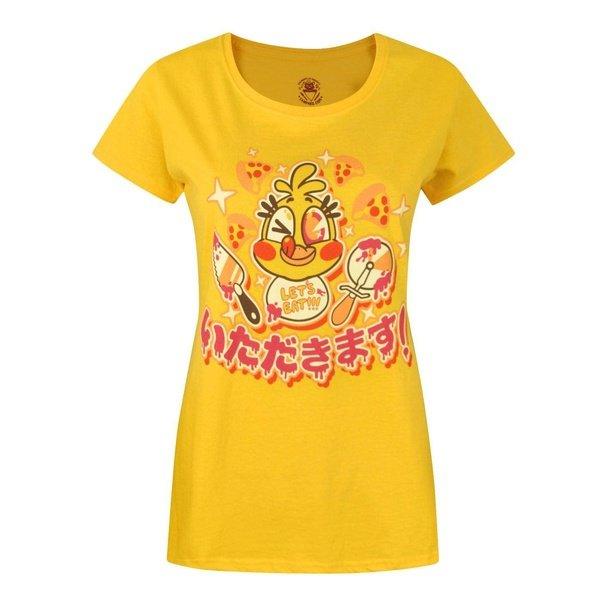 Image of Chicadakimasu Tshirt Damen Gelb XL
