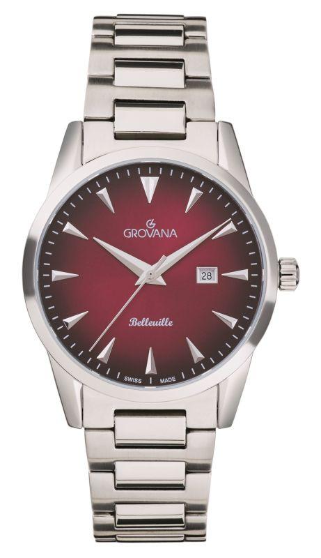 GROVANA  Belleville Boulevard collection - Montre quartz swiss made 