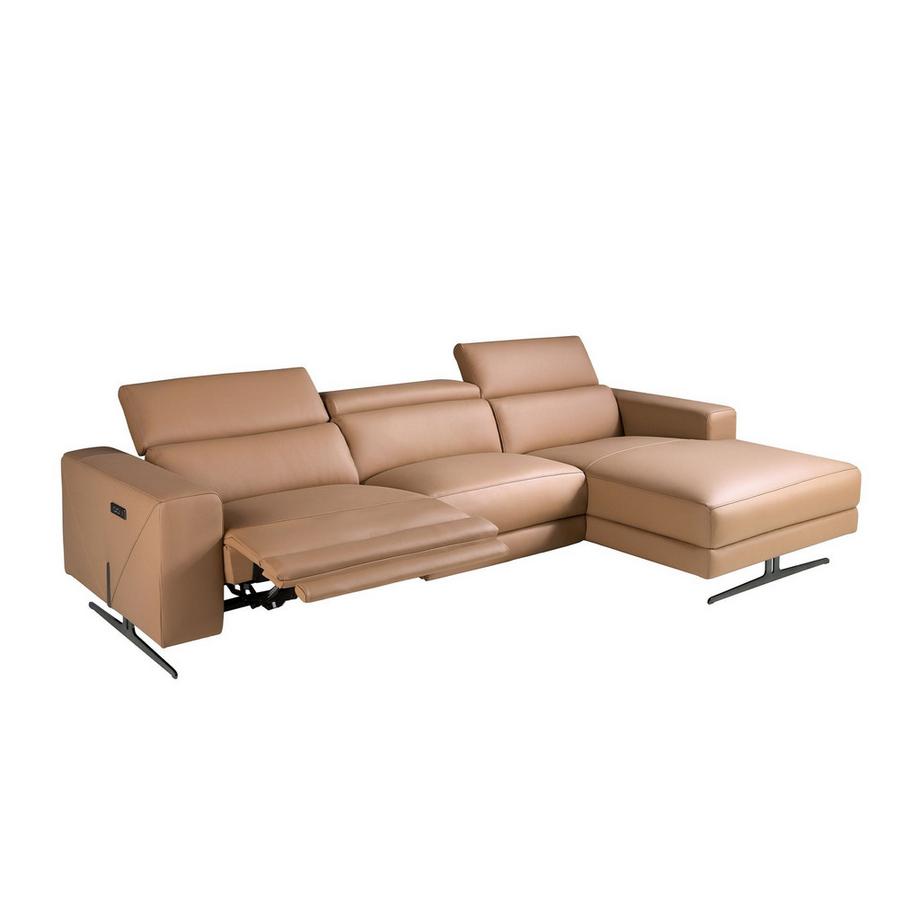 Canapé chaise longue relax droite de design moderne